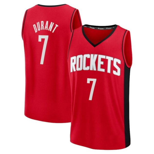 自7月7日以来Fanatics平台NBA运动活动    服  销量排行榜：杜兰特火箭7号第一