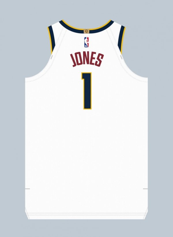 运动活动    服  记者：掘金双向柯蒂斯-琼斯改穿1号运动活动    服   队史上一位小波特