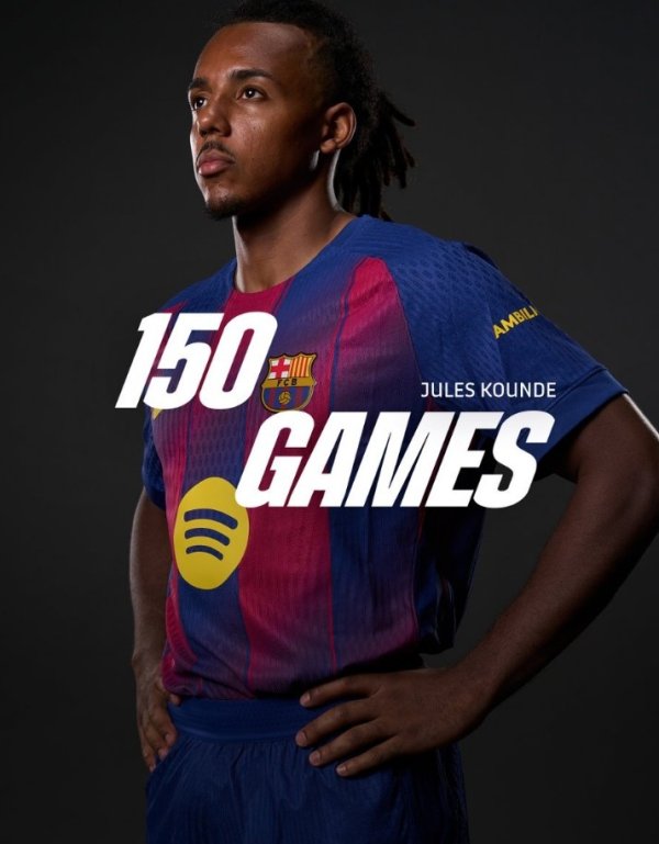 孔德迎巴萨生涯150场里程碑之战,此前贡献8球19助功 孔德迎巴萨生涯150场里程碑之战,此前贡献8球19助功