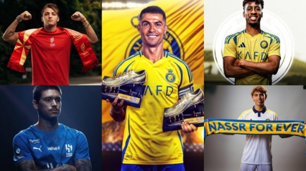 沙特金靴属谁?C罗连续夺魁 雷特吉&努涅斯&小菲&科曼加入争夺⚔️ 沙特金靴属谁?C罗连续夺魁 雷特吉&努涅斯&小菲&科曼加入争夺⚔️