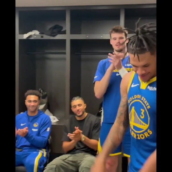 成熟的新秀！勇士56顺位菜鸟威尔-理查德被奖励赛事  用球！